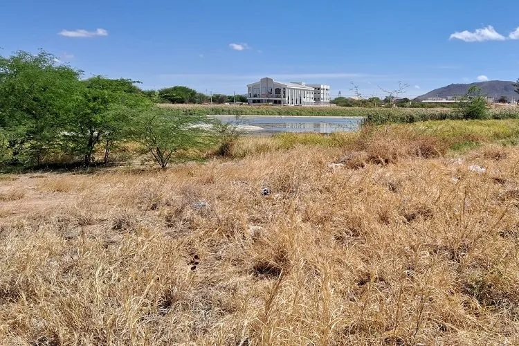 Guanambi: Sonho de cartão postal, Lagoa de João Amaral acumula lixo e foco de insetos