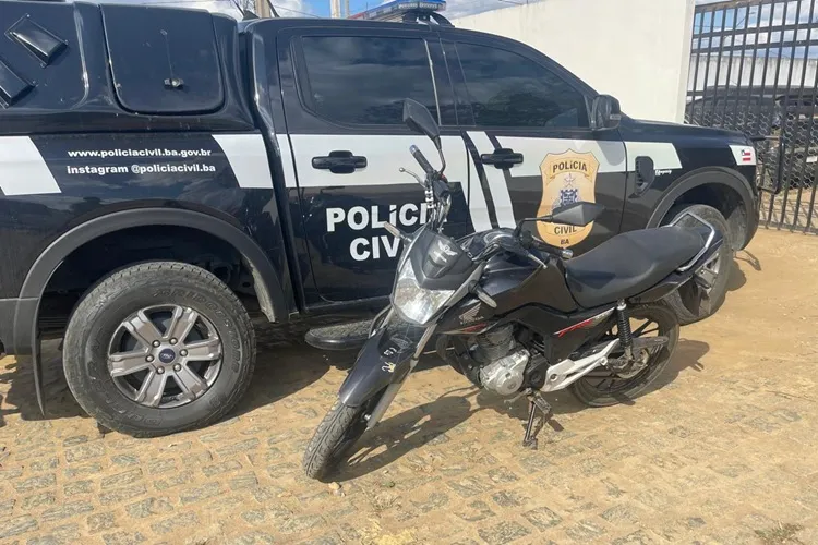 Polícia Civil recupera motocicleta adulterada em Poções