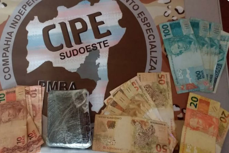 Caesg detém dois indivíduos e drogas na cidade de Aracatu