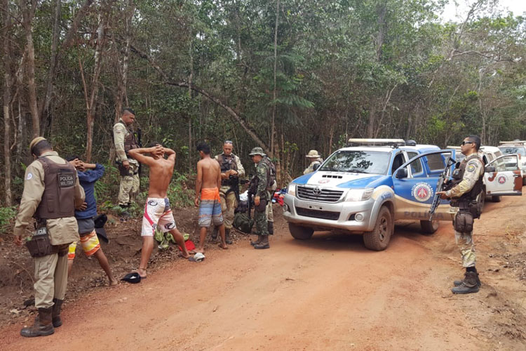 Ibicoara: Polícia frustra tentativa de ocupação irregular no Parque da Cachoeira do Buracão