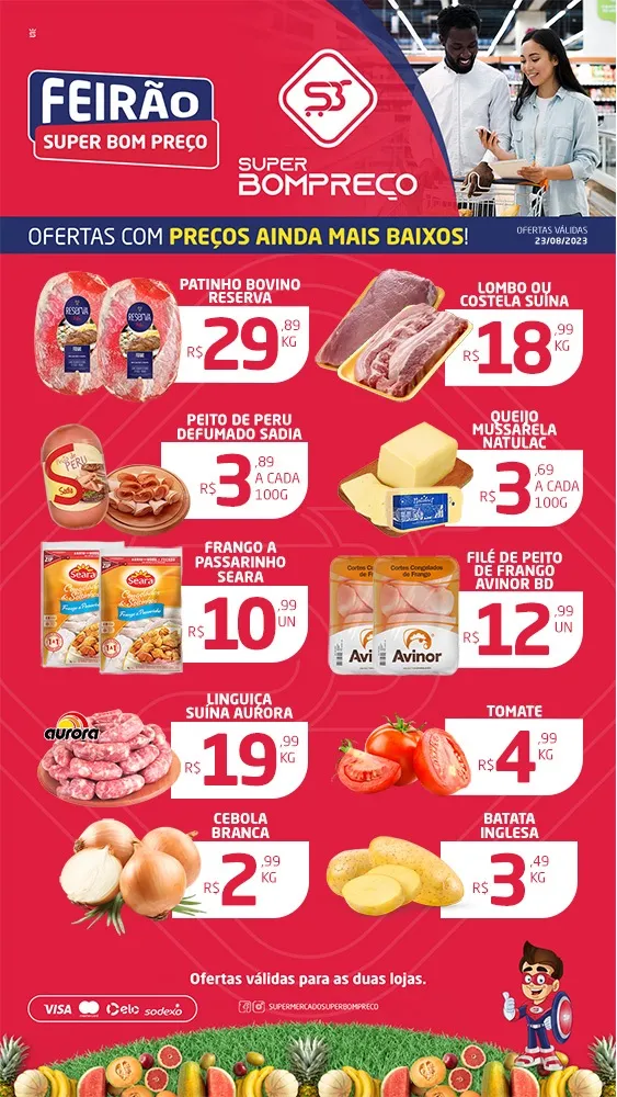 Confira as promoções no Supermercado Super Bom Preço em Brumado