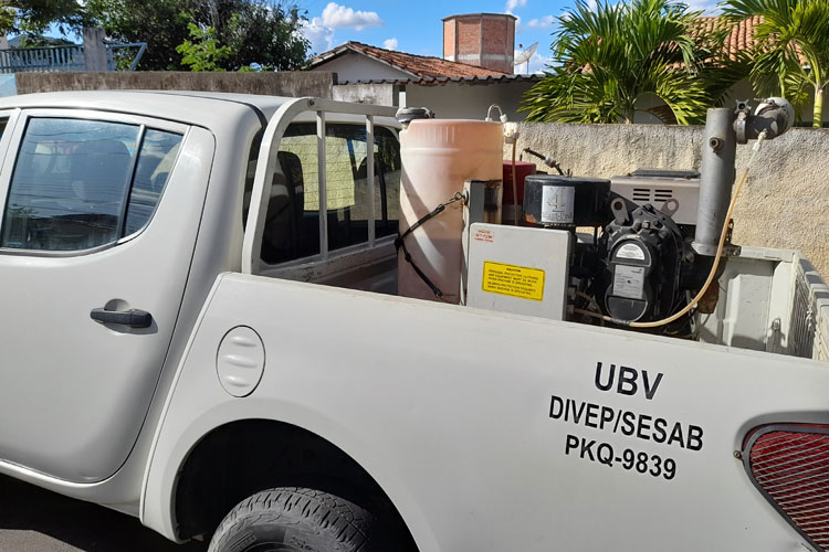 Brumado: Vigep recomenda não deixar carros nas vias durante passagem do carro fumacê