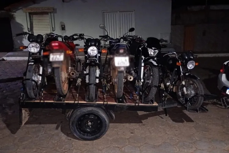 17º BPM apreende 12 motocicletas por práticas de direção perigosa em Pindaí