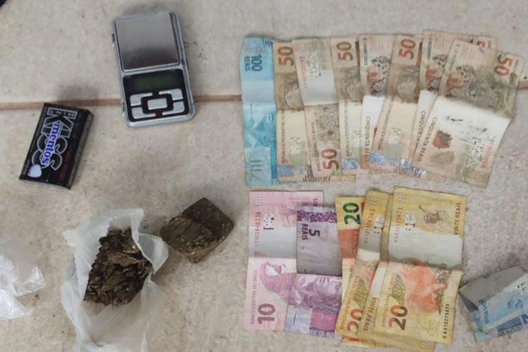 Casal é preso com drogas e munições durante a Operação Distrito na cidade de Ibicoara