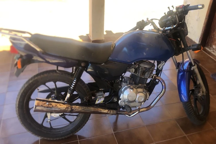 94ª CIPM apreende moto com chassi adulterado em Licínio de Almeida
