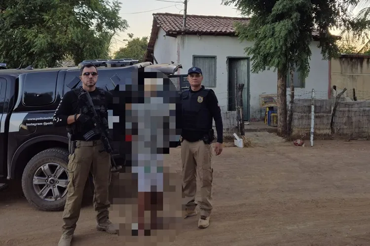 Polícia Civil prende suspeito de estuprar criança de 8 anos na zona rural de Matina