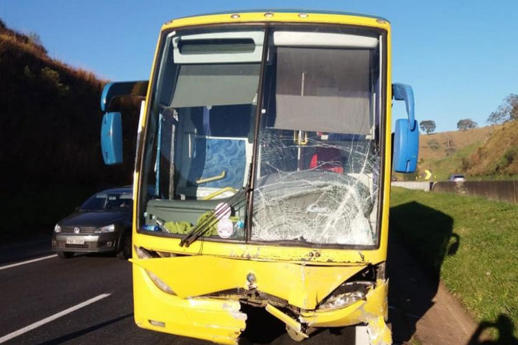 Dois morrem carbonizadas em acidente com ônibus clandestino que seguia para Caculé
