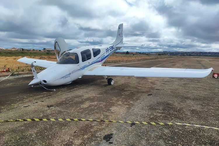 Aeronave de pequeno porte realiza pouso emergencial em Vitória da Conquista