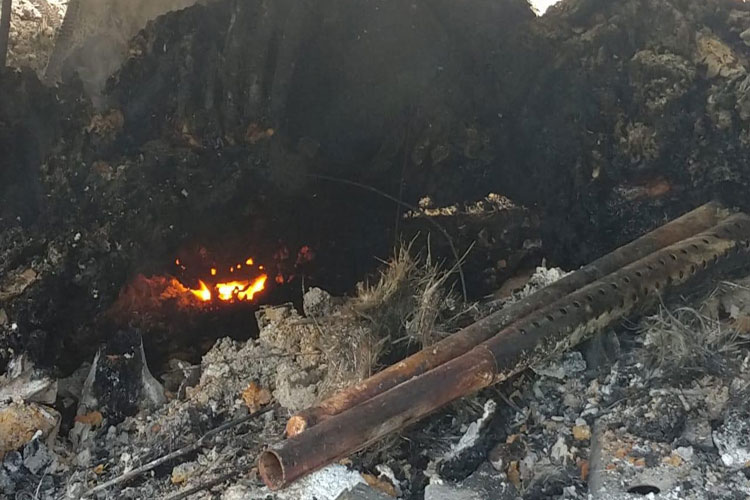 Cinco suspeitos morrem em confronto após carro capotar e explodir no interior da Bahia