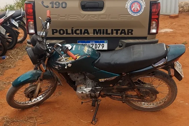 24º BPM recupera motocicleta adulterada durante operação em Tanhaçu
