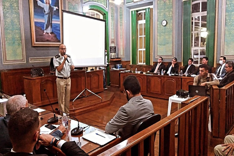 94ª CIPM apresenta relatório de gestão do policiamento na Câmara Municipal de Caetité