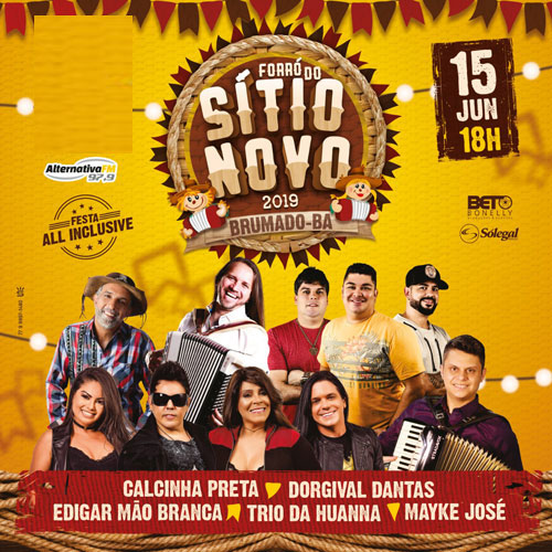 Brumado: Faltam apenas dez dias para o Forró do Sítio Novo 2019