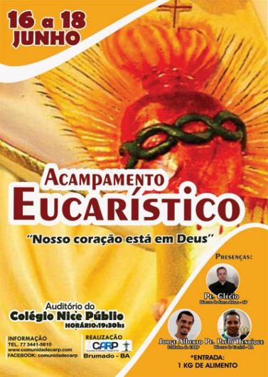Comunidade Carp realizará Acampamento Eucarístico em Brumado