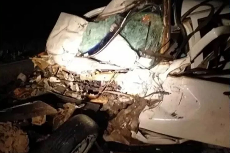 Quatro pessoas da mesma família morrem em acidente em Mucuri