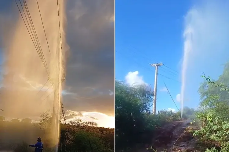 VÍDEO: Brumado e Malhada de Pedras ficam sem água após 'gato' na adutora de Cristalândia