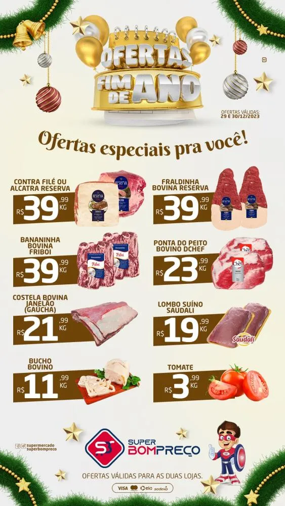 Confira as promoções no Supermercado Super Bom Preço em Brumado