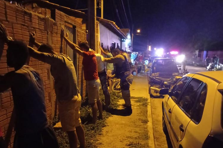 Caetité: PM realiza operação em distrito rural para coibir eventos de perturbação do sossego público