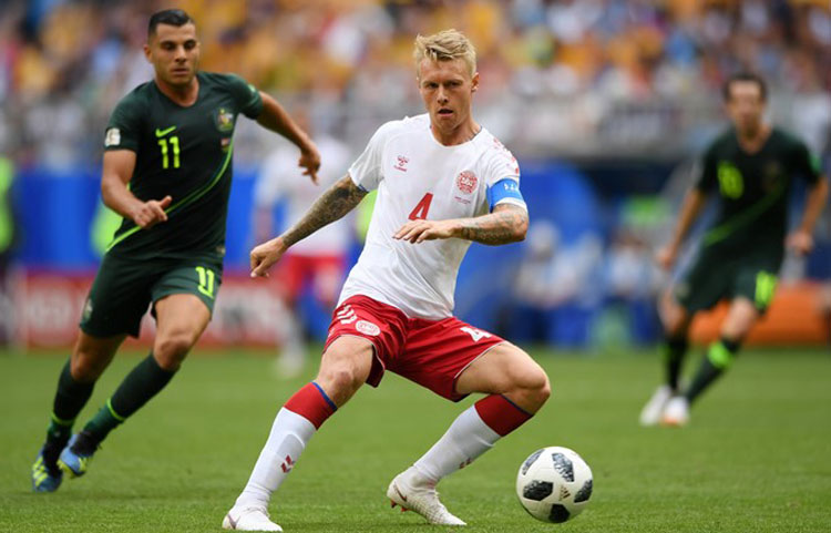 Austrália busca empate com a Dinamarca na Copa do Mundo 2018