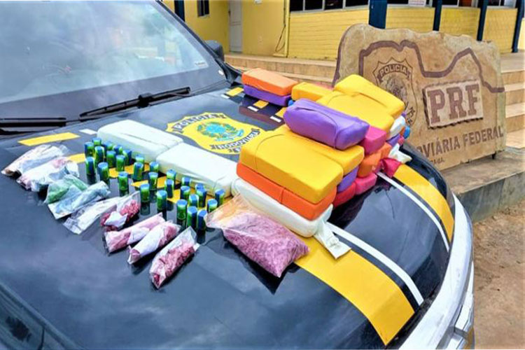 Homem é preso com drogas avaliadas em R$ 5,6 milhões em Seabra