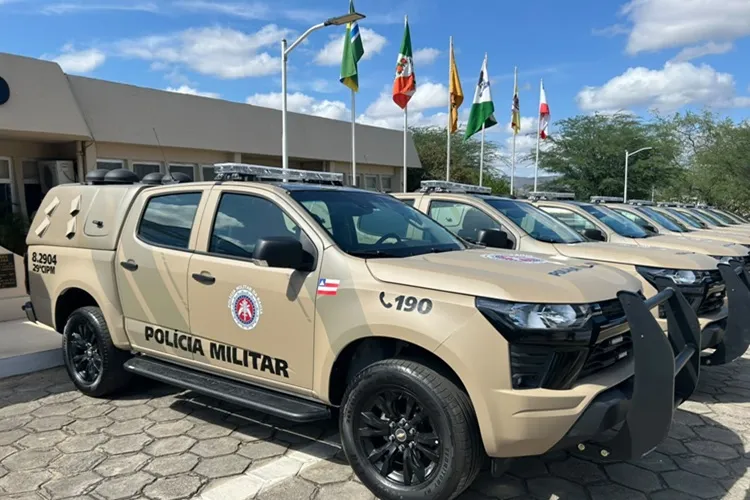 Governo da Bahia entrega 20 novas viaturas para a Polícia Militar com investimento de R$ 7,2 milhões