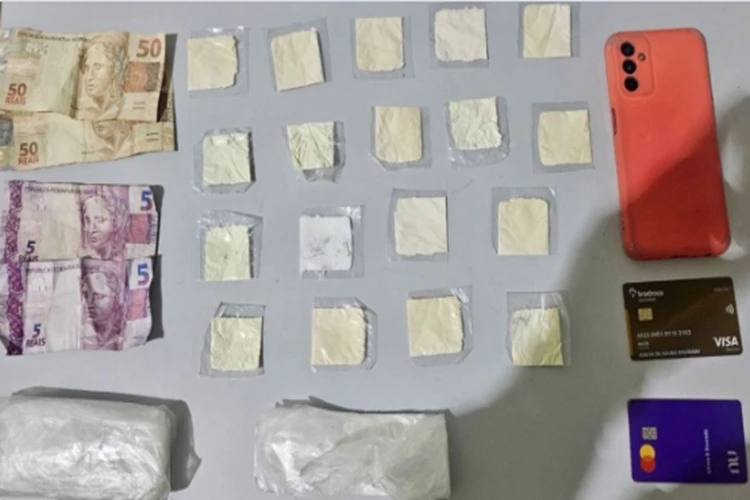 Cipe Sudoeste apreende drogas e detém dois suspeitos em Caturama