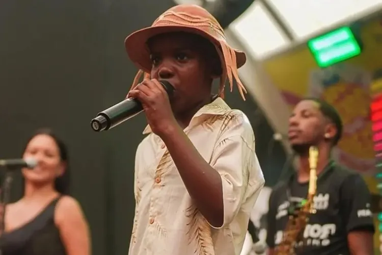 Aos 9 anos, Ruan Vaqueirinho estreia no carnaval de Salvador