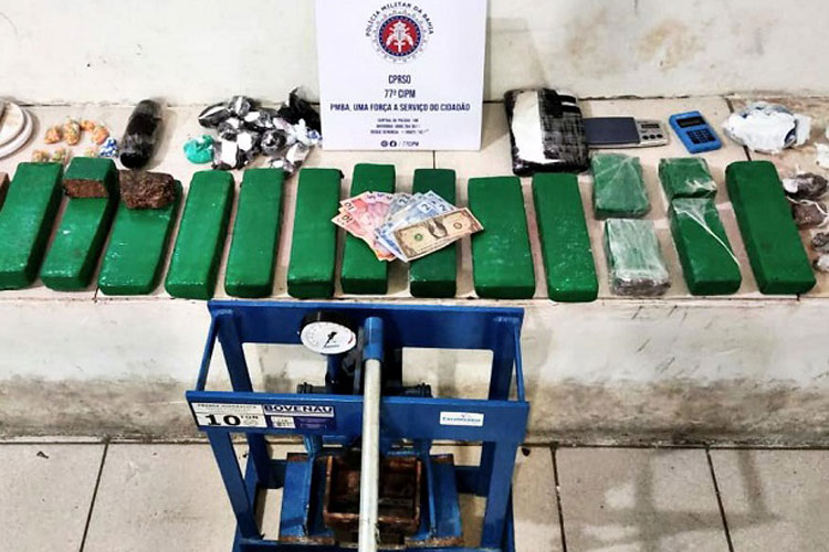 Traficante é preso com 11 kg de drogas em Vitória da Conquista