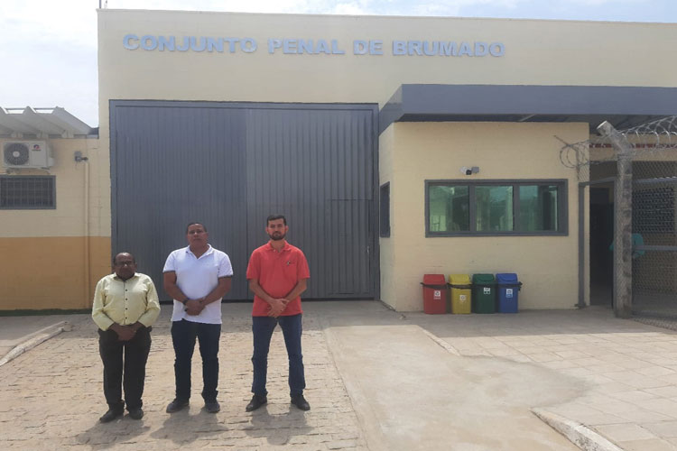 Brumado: Presidente do Conseg visita presídio e faz balanço positivo da estrutura