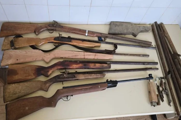 80ª CIPM desarticula fábrica clandestina de armas de fogo em Tremedal