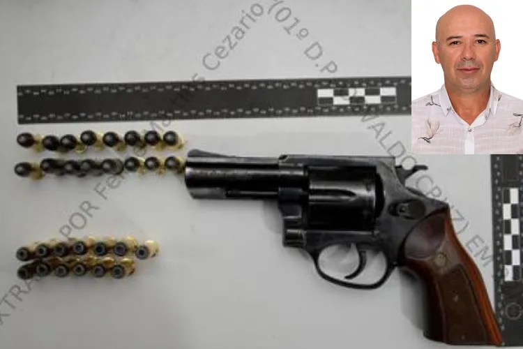 Vereador de Lagoa Real condenado por porte ilegal de arma tem direitos políticos suspensos