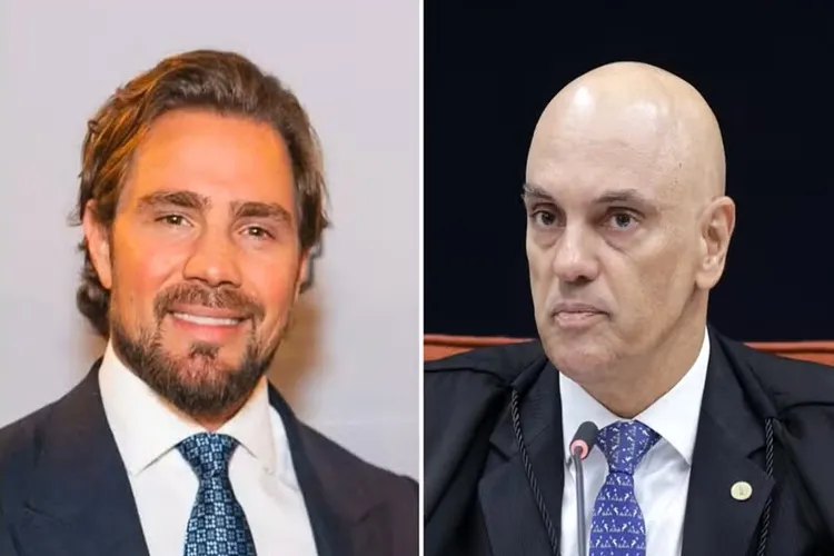Mensagens entre Daniel Vorcaro e Alexandre de Moraes foram extraídas e periciadas pela PF