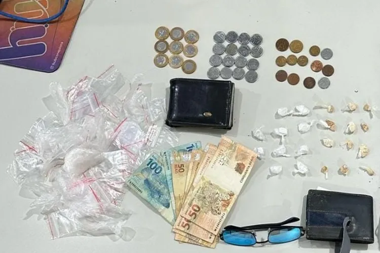 Homem é preso por tráfico de drogas e corrupção de menor em Vitória da Conquista