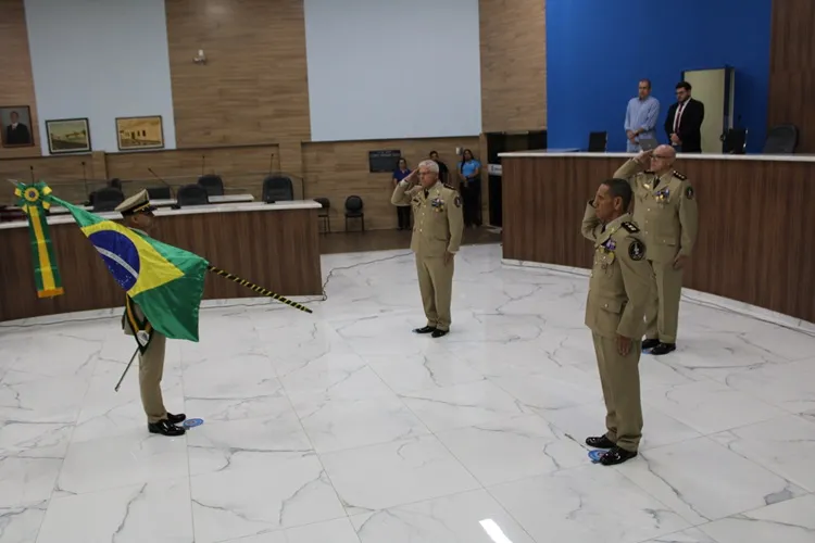 Tenente Coronel Jocevã Oliveira assume comando do 24º BPM em Brumado