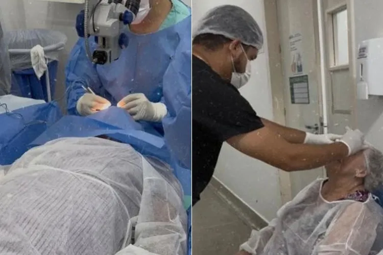 Mutirão realiza 102 cirurgias de catarata no Hospital Municipal de Brumado