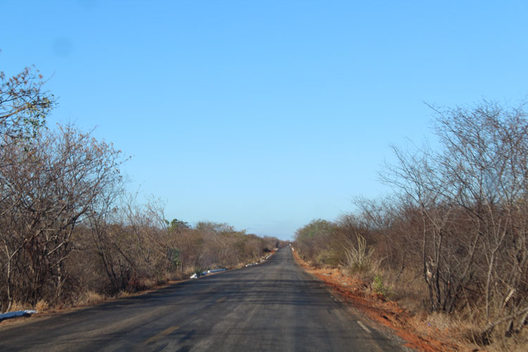 Caculé: Motorista de caminhão foge após acidente que ceifa vida de motociclista na BA-026