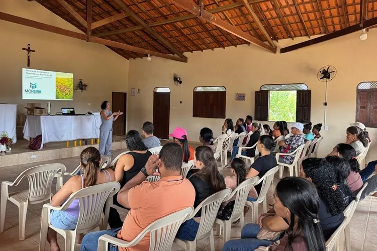 Brumado: Beneficiários de moradias rurais participam de oficina sobre segurança alimentar