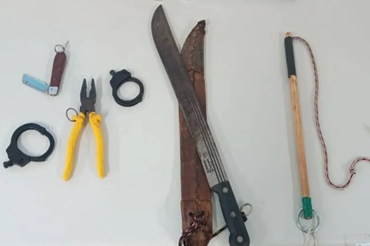 Homem agride mãe e tio idoso com chicote e entra em confronto com a PM