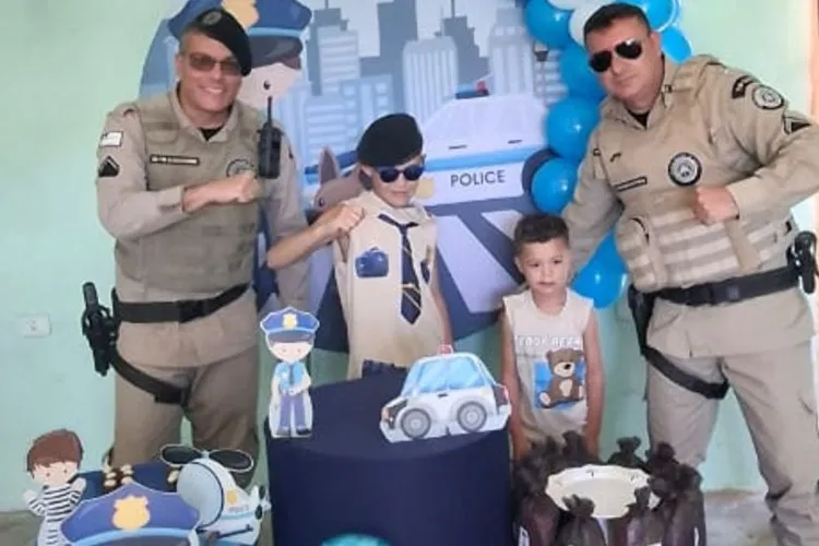 79ª CIPM participa de aniversário de criança neurodivergente em Planalto