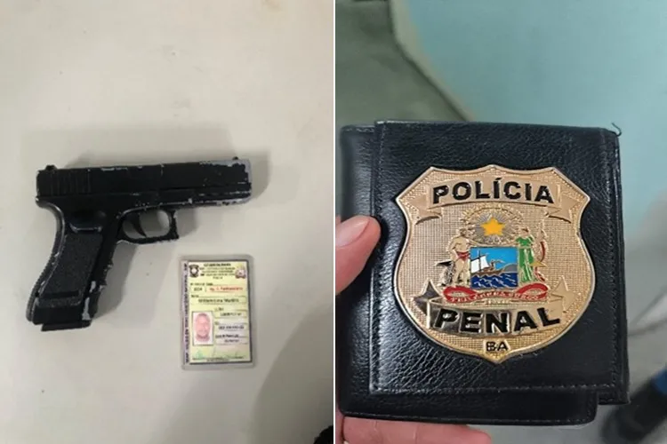 Falso policial militar é preso com simulacro de arma de fogo em Guanambi