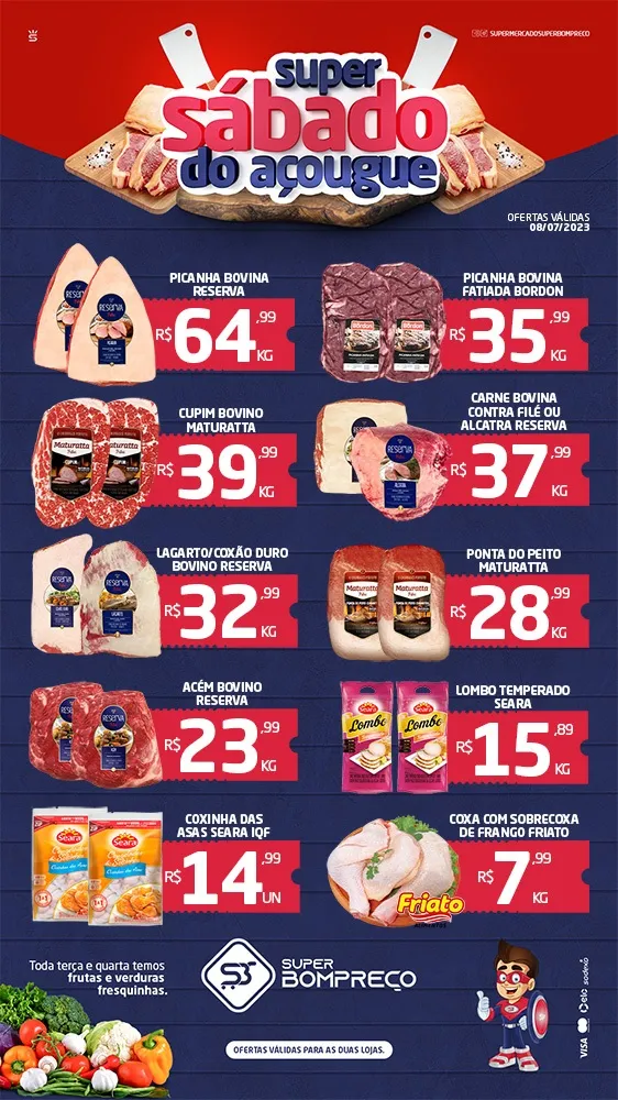 Confira as promoções no Supermercado Super Bom Preço em Brumado