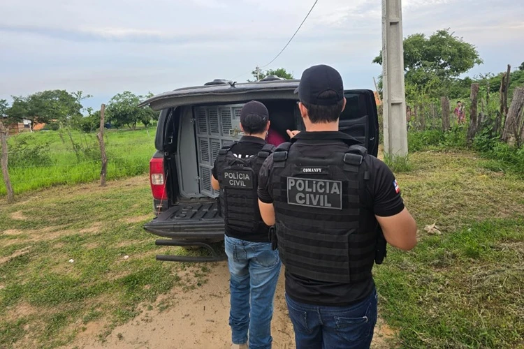 Casal é preso pelos crimes de estupro contra irmãs e ameaça em Bom Jesus da Lapa