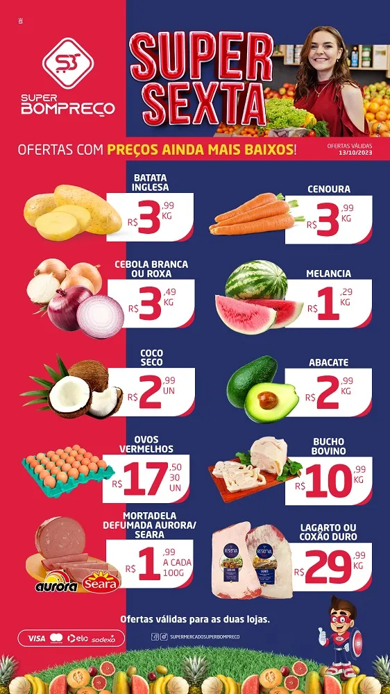 Confira as promoções no Supermercado Super Bom Preço em Brumado