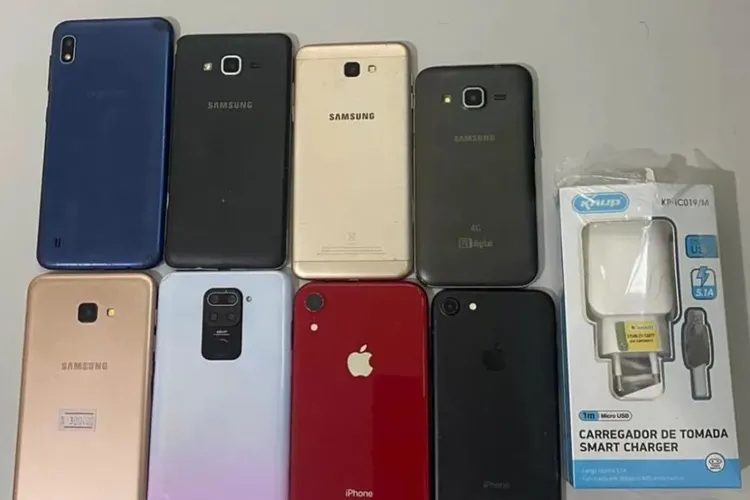 PM recupera oito celulares furtados em Livramento de Nossa Senhora