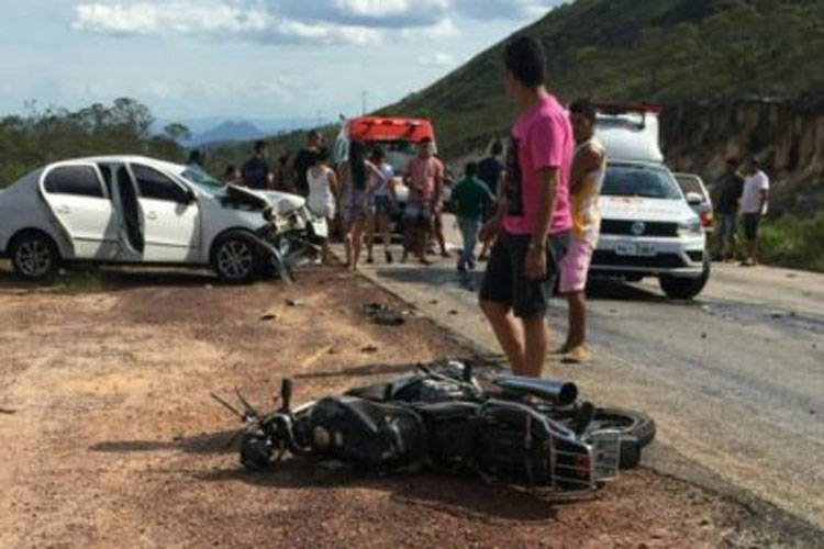 Vários acidentes são registrados em rodovias na região sudoeste neste final de semana