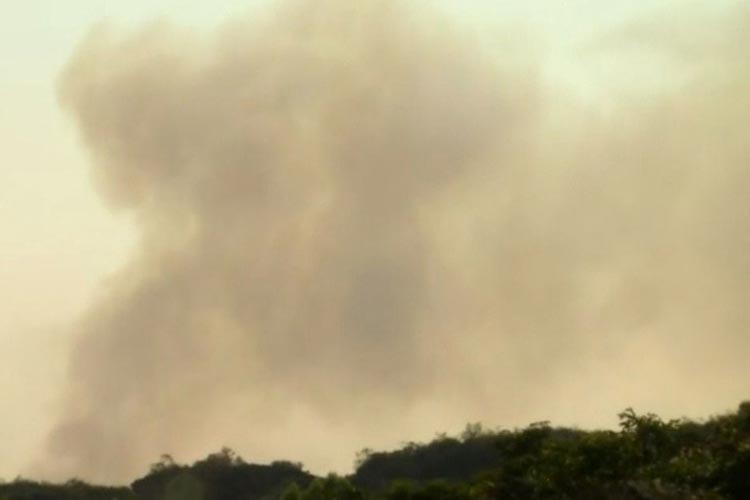 Mucugê tem mais um dia de focos de incêndio