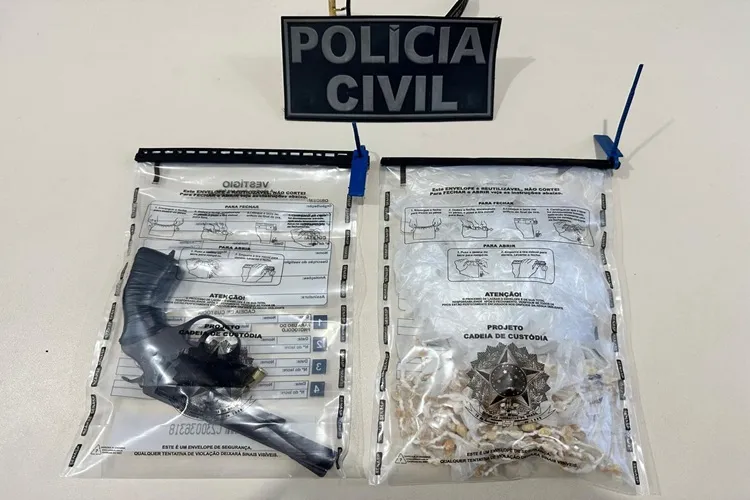 Brumado: Polícia Civil apreende arma e drogas em residência com menor