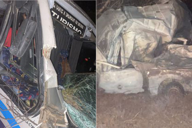 Microônibus com estudantes de Livramento se envolve em acidente na BA-148