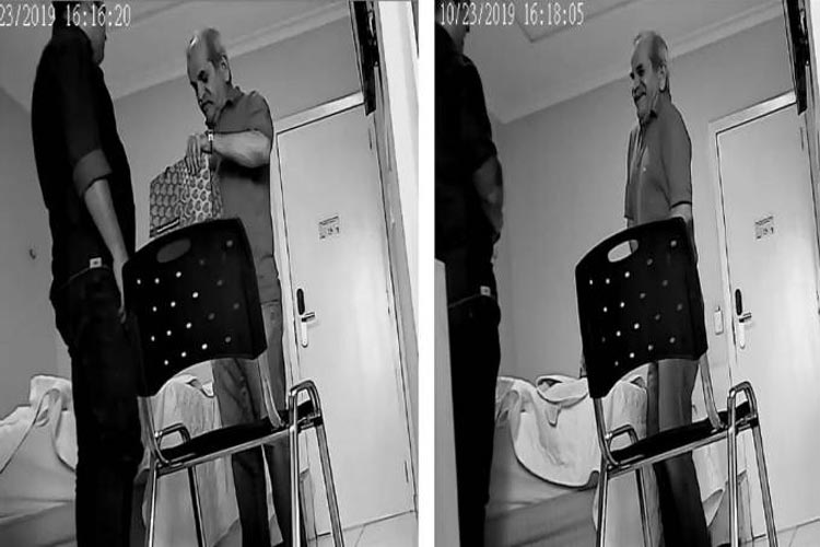 Prefeito de cidade na Paraíba é flagrado colocando dinheiro de propina na cueca