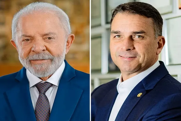 Primeira pesquisa do 2º turno aponta Flávio à frente de Lula com 6 pontos de vantagem