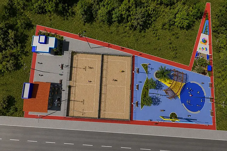 Projeto de nova praça mostra avanço na infraestrutura de Livramento de Nossa Senhora